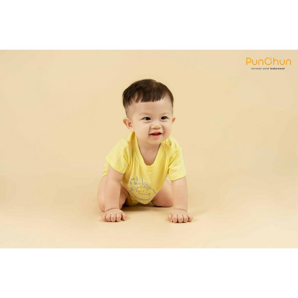 Punchun body chip cộc tay cho bé SS23