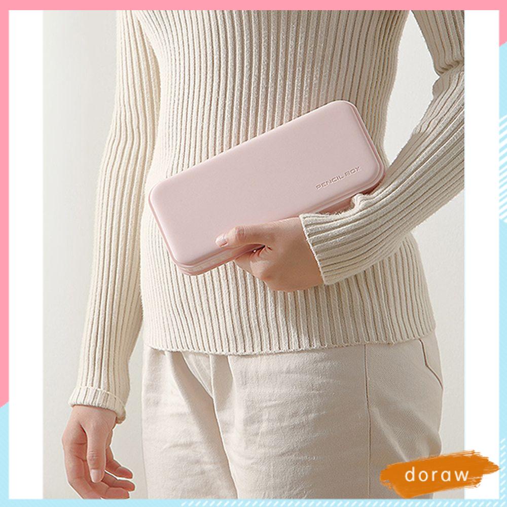 Hộp Đựng Bút Họa Tiết Kẻ Ô Xinh Xắn Cho Học Sinh Ốp