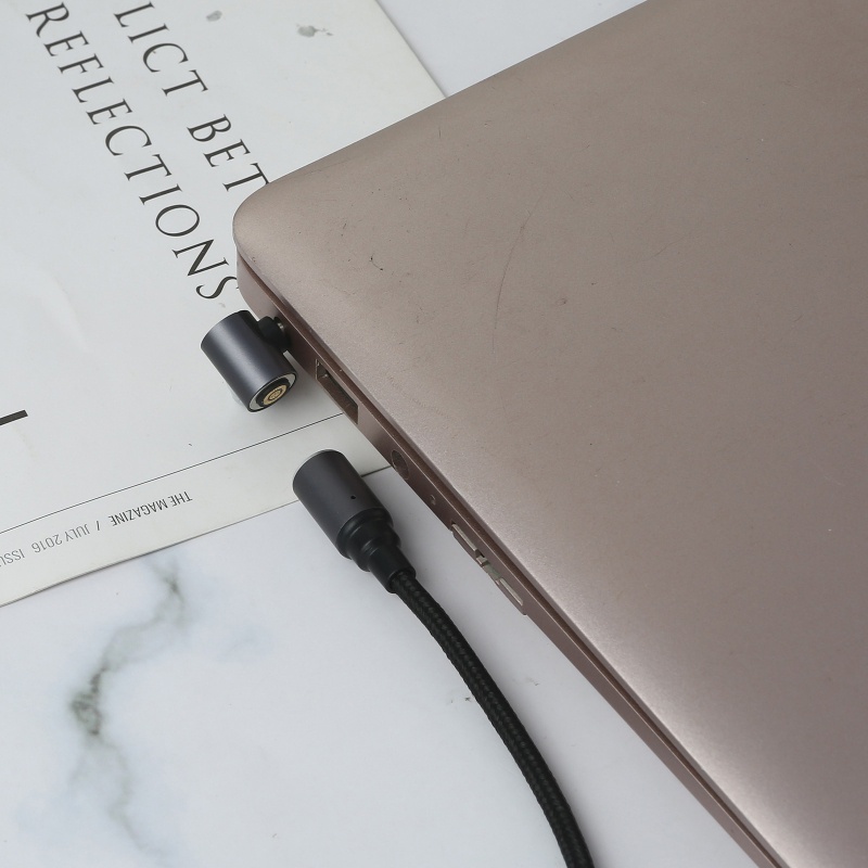 Dây Cáp Sạc Nhanh Chuyển Đổi Từ Tính Cổng USB Type C Sang Đầu Cắm 5 * 2 1mm