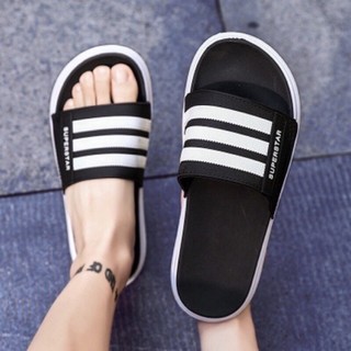 Dép quai ngang 3 viền trắng sport DP13