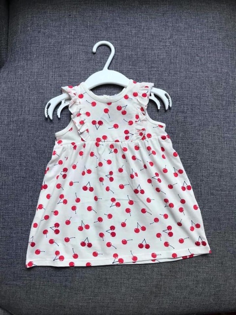 Váy cánh tiên HM US quả cherry size 1.5-2Y đến 3-4Y