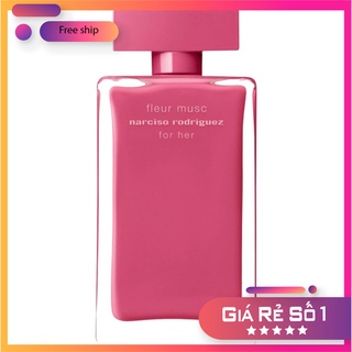 Nước hoa nữ auth tuồn narciso rodriguez fleur musc for her edp 100ml màu hồng đậm