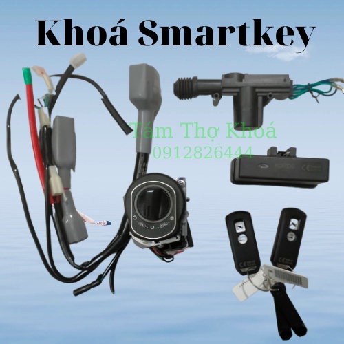 Bộ khóa smartkey chính hãng HONDA lắp winner 150 Future 125 Blade 110 wave A110 Wave S RS RSX 100 110 fu125...