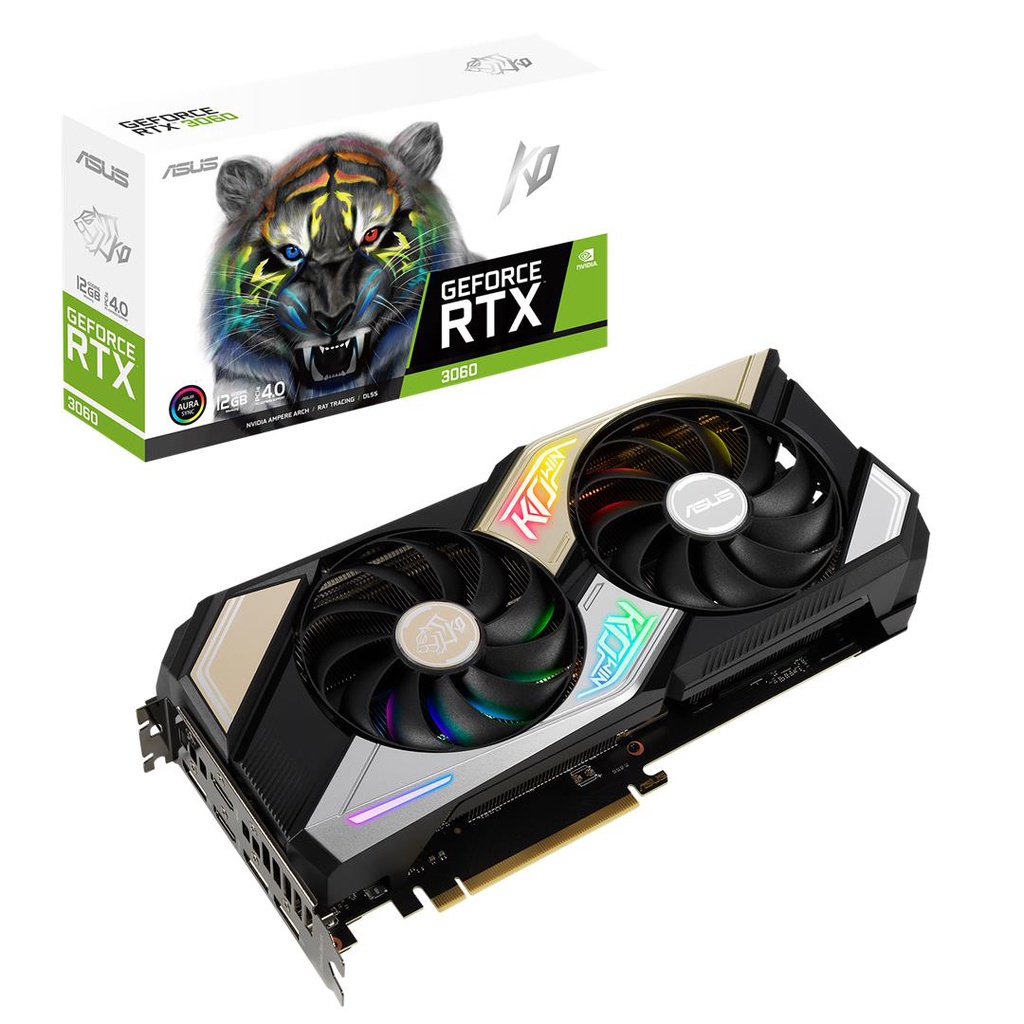 Card đồ họa Asus KO RTX3060 12G V2 Gaming