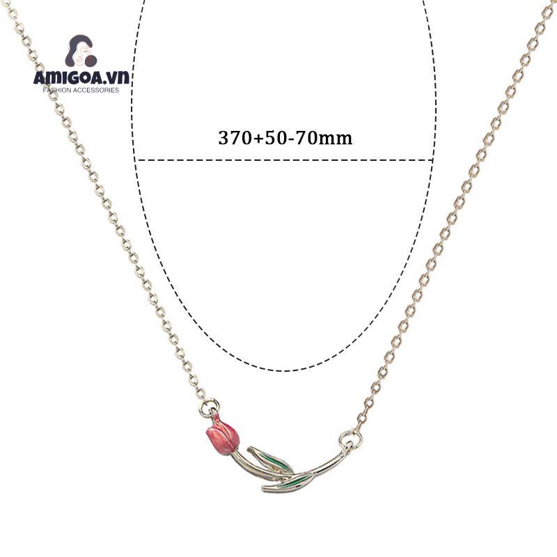 ✨✨ Vòng Cổ Hoa Hồng Tươi Mới Thanh Lịch Phù Hợp Với Mùa Hè