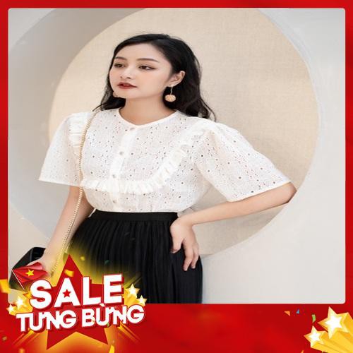 Áo ren thêu thô boi -Hàng nhập khẩu