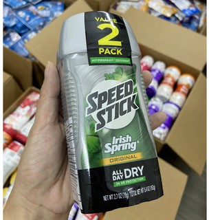 Sáp Khử Mùi Speed Stick Irish Spring 76g hàng Mỹ