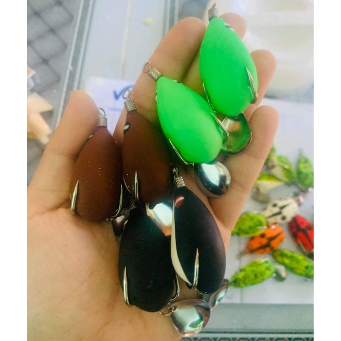 Nhái hơi CÂU CHÌM F45 NẶNG 14GR