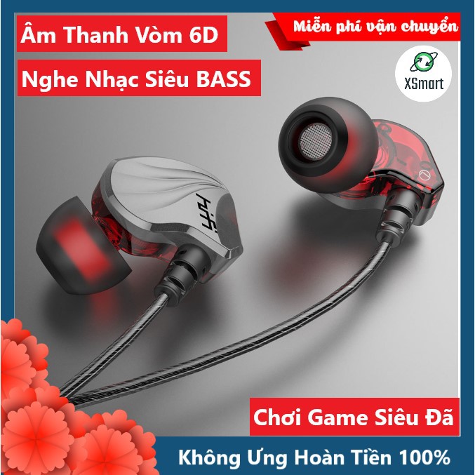 Tai Nghe HiFi S2000 Âm Thanh Siêu Bass Dòng Tai Phone Chơi Game, Nghe Nhạc Cực Đã