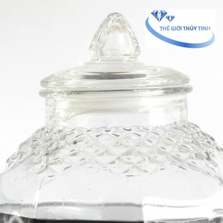 Bình Ngâm Rượu Thủy Tinh 8833 3 Lít