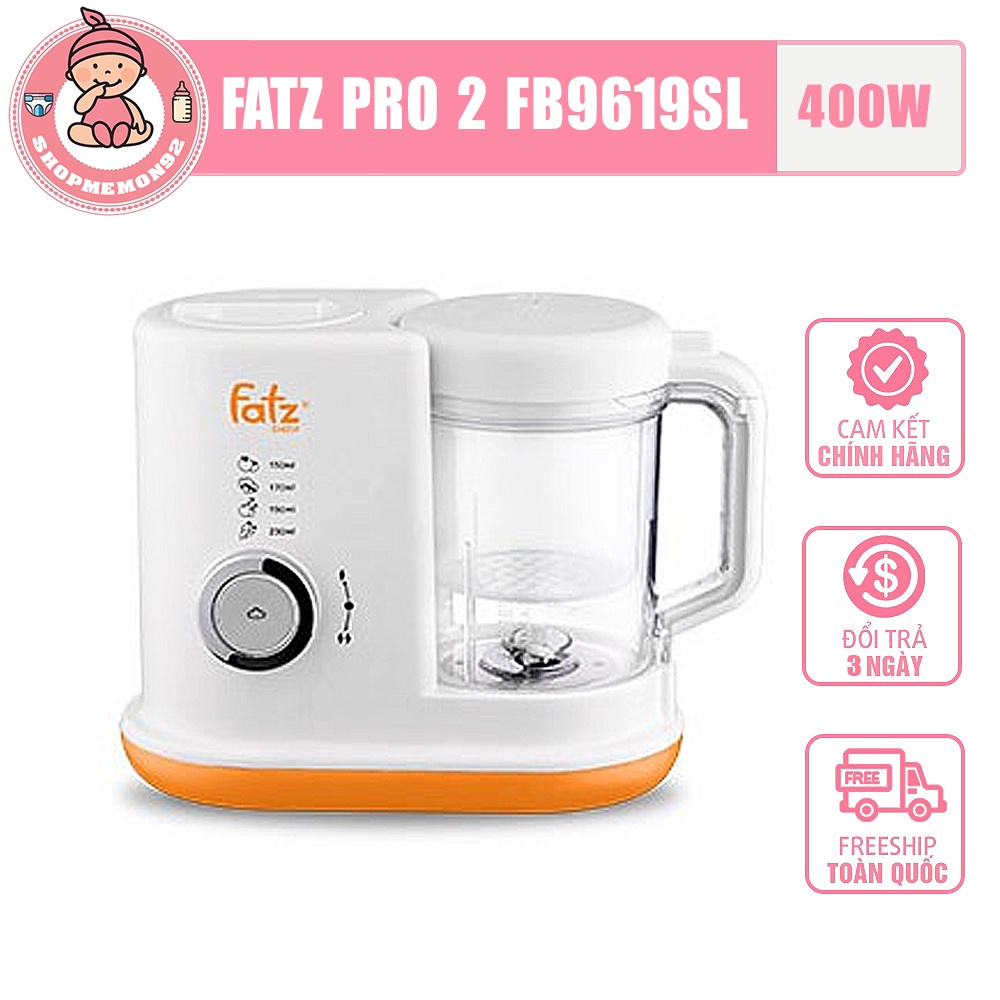 [CHÍNH HÃNG] Máy chế biến thức ăn dặm FATZ Pro 2 FB9619SL