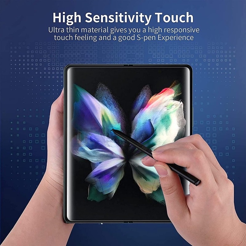 Bộ 3 Miếng Dán Màn Hình Điện Thoại Siêu Mỏng Chống Trầy Chống Va Đập Cho Samsung Galaxy Z Fold 3