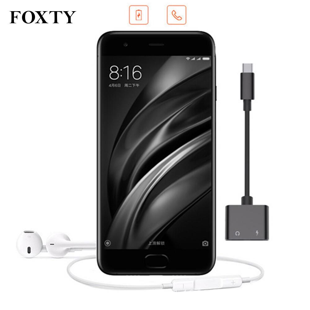 Dây Cáp Sạc 2 Trong 1 Đầu Usb Type C Và 3.5mm 11cm Cho Xiaomi Letv