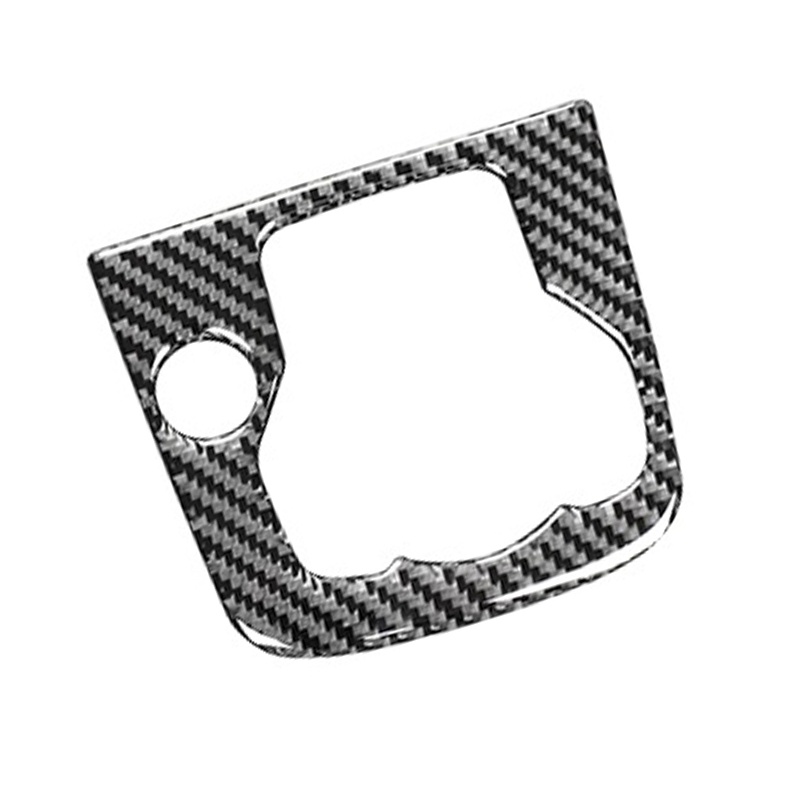 Miếng Dán Bảng Điều Khiển Cần Gạt Số Bằng Sợi Carbon Cho Mazda 3 Axela 2014 2015 2016 2017