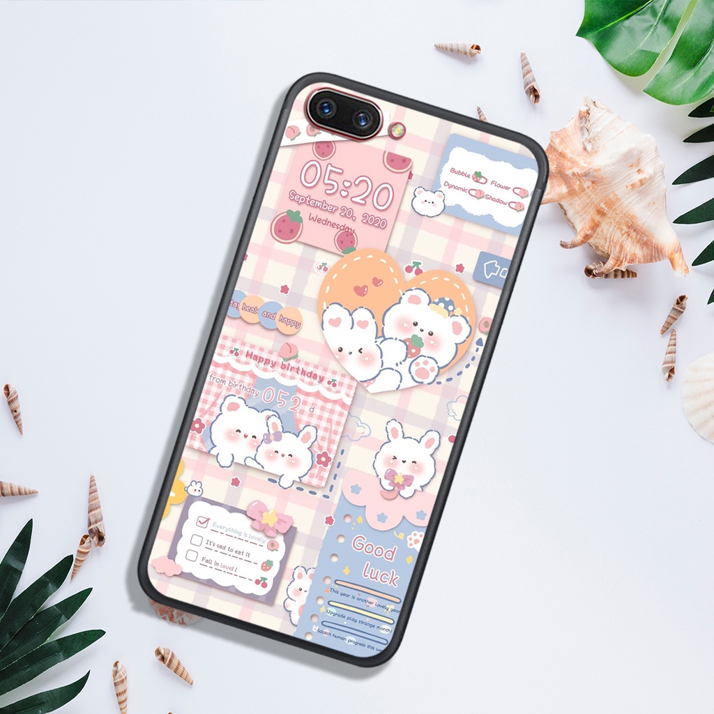 ỐP LƯNG OPPO A3S - A5 - A1K - A71 - A83 , IN HÌNH GẤU NÂU CHOCOLATE ĐÁNG YÊU.
