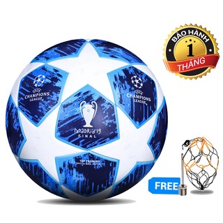 Quả bóng đá Đúc Champions Size số 5 ( loại 4 lớp ) - Bảo hành 12 tháng HÀNG MỚI VỀ