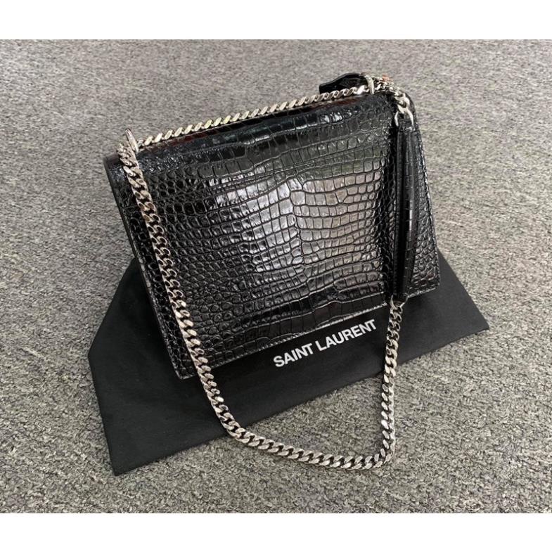 Túi ysl nữ bản vân da rắn size 22cm fullbox