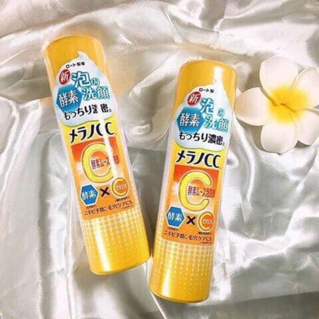 SỮA RỬA MẶT TẠO BỌT MELANO CC VITAMIN FACE WASH