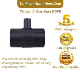 Tê Thu HDPE 160 Hàn Đối Đầu