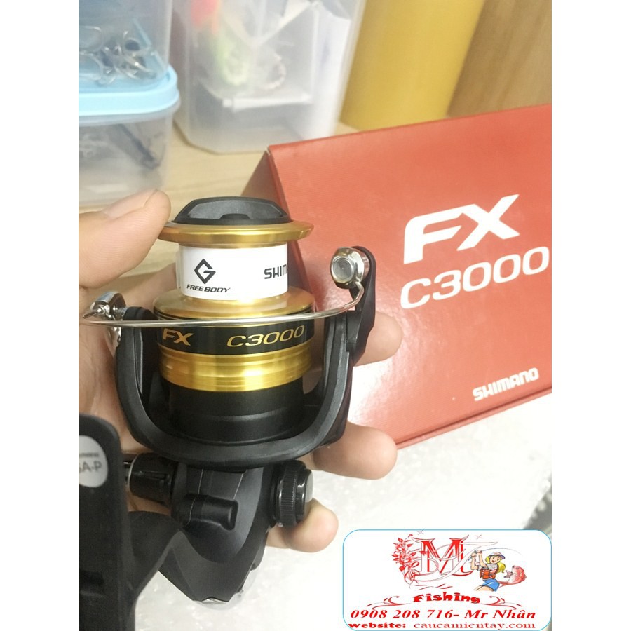 Máy câu Shimano FX 1000 2000 2500 3000 năm 2019