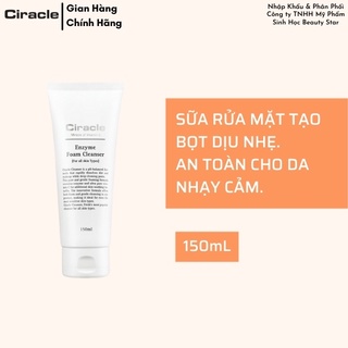 Sữa Rửa Mặt Ciracle Enzyme Foam Cleanser - 150ml