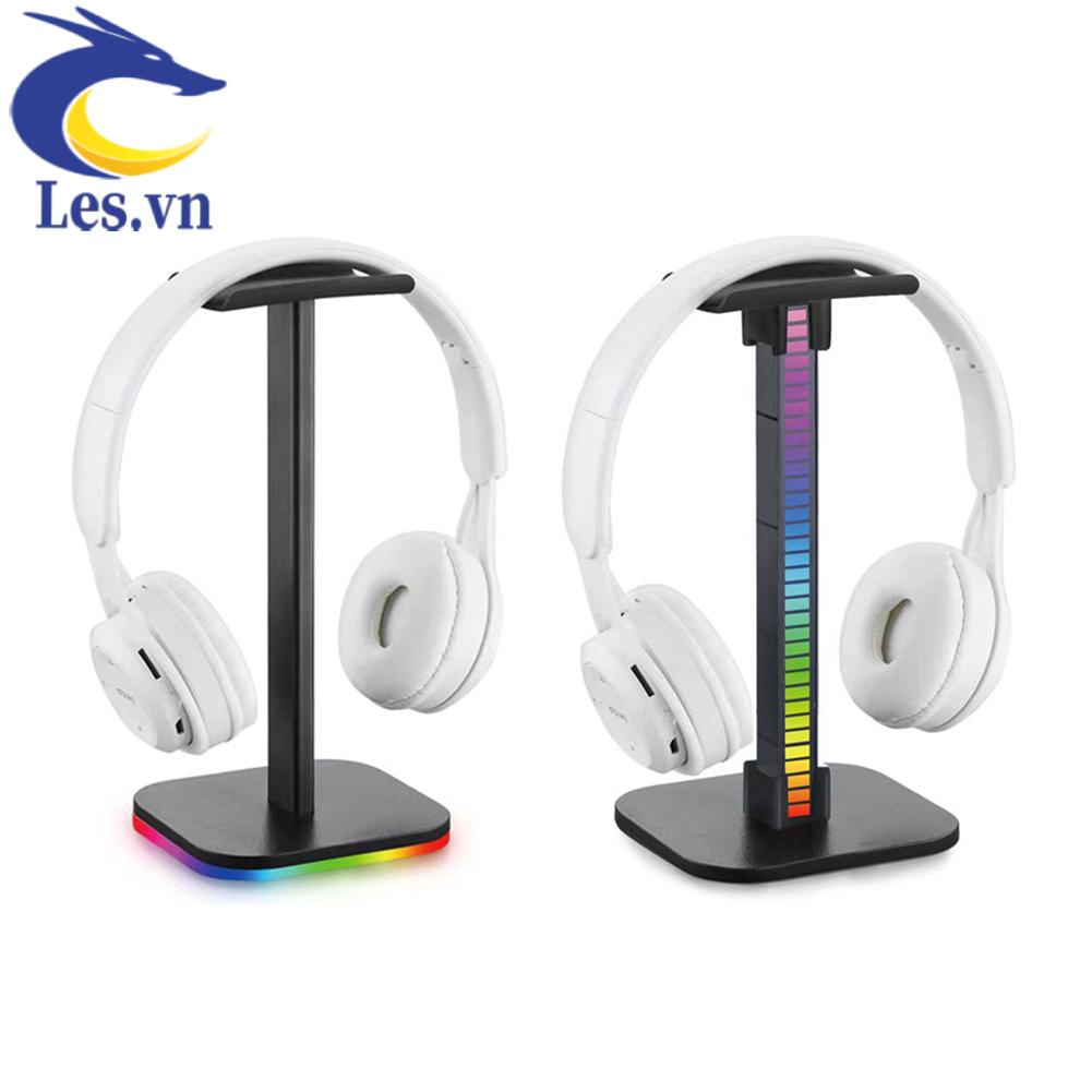 Giá Đỡ Tai Nghe Chơi Game Có Đèn LED RGB Và Cổng USB
