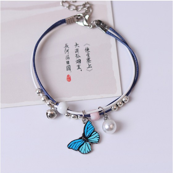 Vòng Tay Hình Bướm Blue Butterfly Siêu Xinh | BigBuy360 - bigbuy360.vn