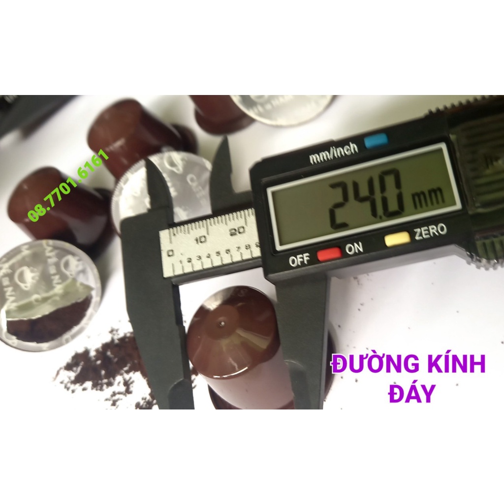 Cà Phê viên nén  Nespresso Chính Hãng Vinacafe - Viên nén De nam 24 viên