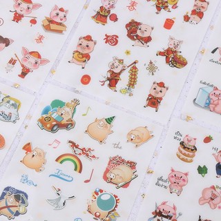 bộ 6 tấm hình dán sticker