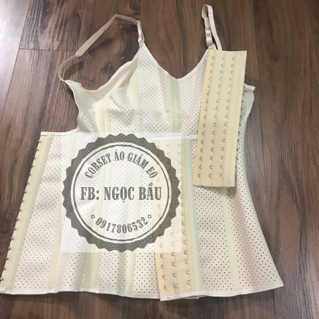Vest Latex Áo định hình eo/lưng (Corset Ngọc Bầu) | BigBuy360 - bigbuy360.vn