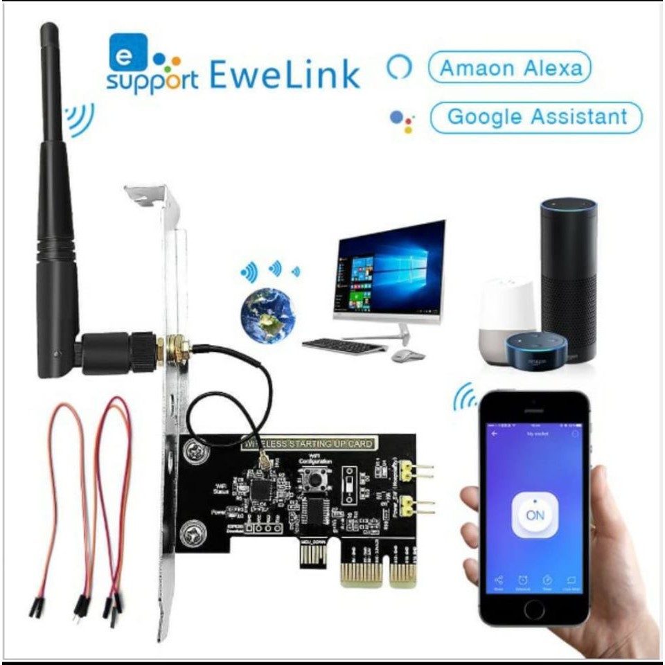 Card PCI Ewelink tắt mở PC từ xa