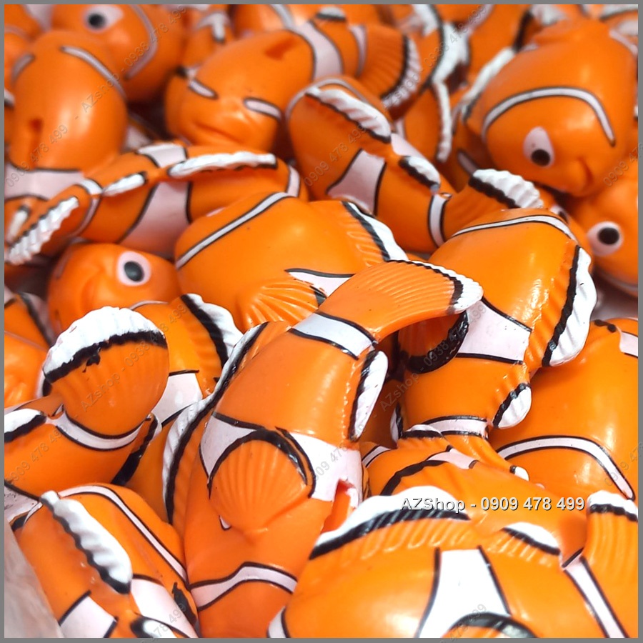 Mô Hình 2 Cá Clown Fish Nemo - Thế Giới Đại Dương - 7703.7