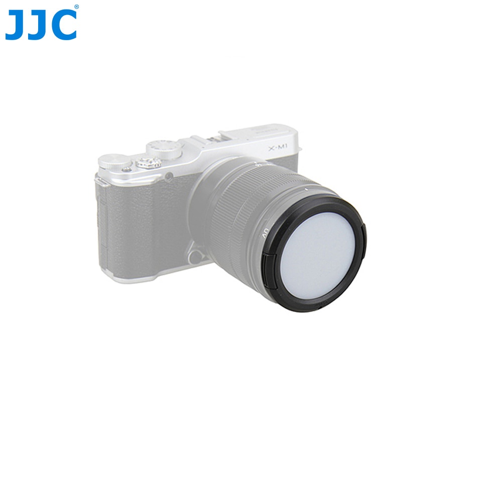 JJC Camera Lens Protective Filter Card 49/52/55/ 58/62/ 67/72/77mm White Balance Lens Cap for Sony/Nikon/Canon/Olympus/Pentax