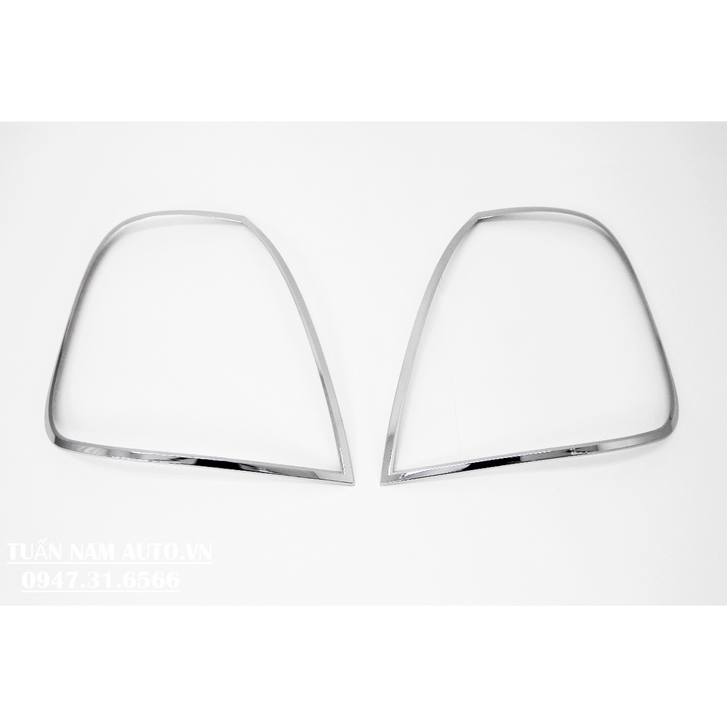 [HN] Ốp mạ xi Inox Viền Đèn Pha Xe Tải KIA K200, K250, K100, Bonggo -Hàng Auto Clover Hàn Quốc