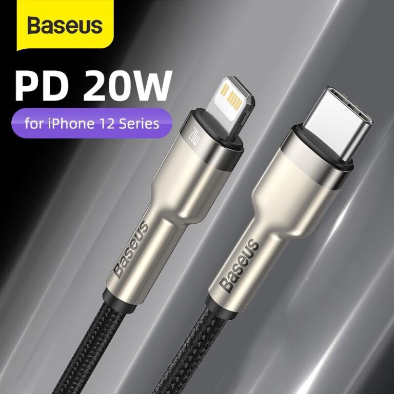 Dây sạc nhanh 20w type c to lightning Baseus chính hãng | BigBuy360 - bigbuy360.vn