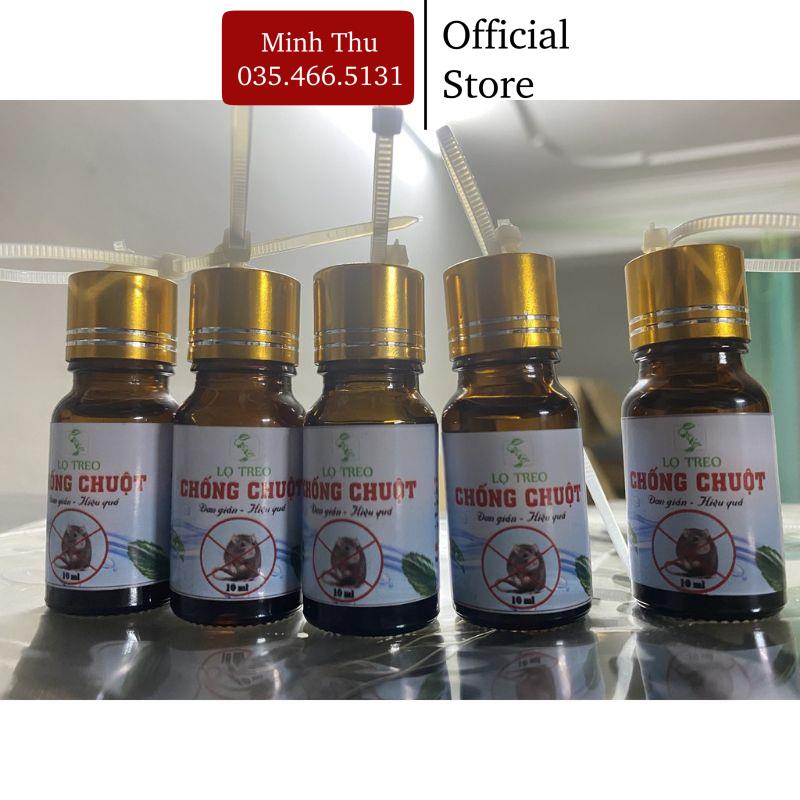 Tinh dầu chuột treo khoang máy ô tô đuổi chuột hiệu quả dung tích 10ml