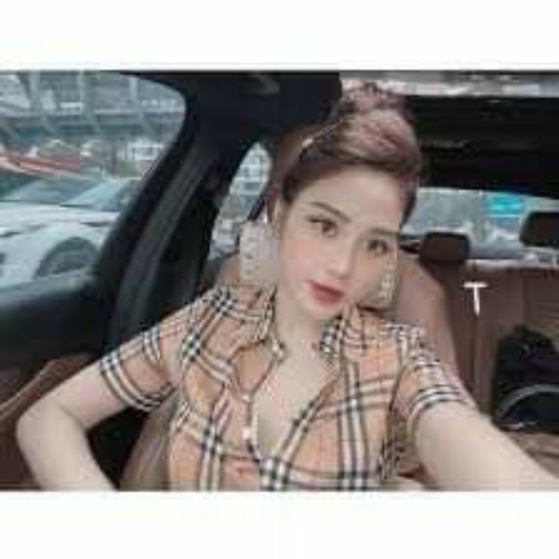 Áo sơ mi Burberry kẻ