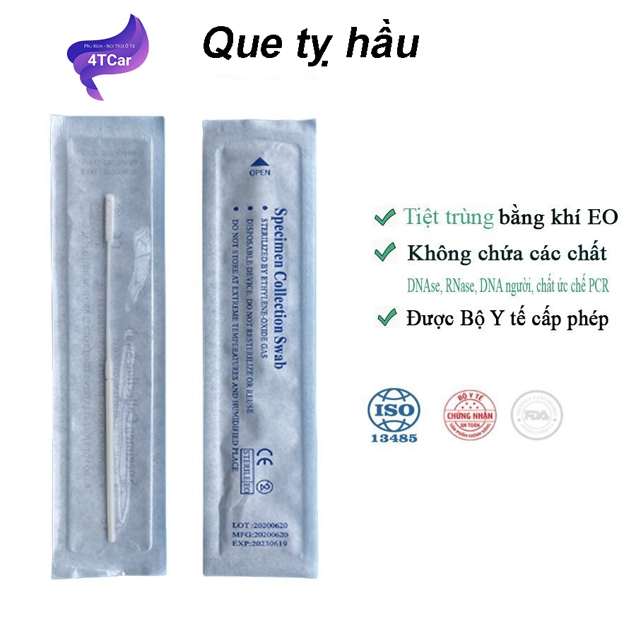 Que tị hầu lấy dịch mũi [1000 que]