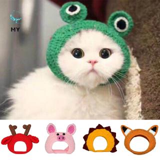 Mũ len họa tiết dễ thương cho thú cưng