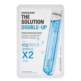 [The face shop] the Solution Double Up Mask. / the face shop ❈ ❈ (Hạn sử dụng 2027)