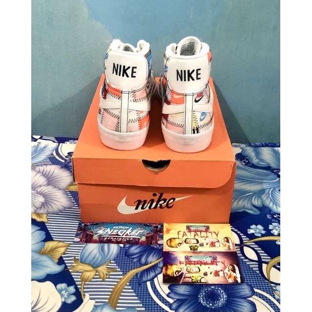 'Giày Cổ Cao' Nike Blazer Mid 'Patchwork'