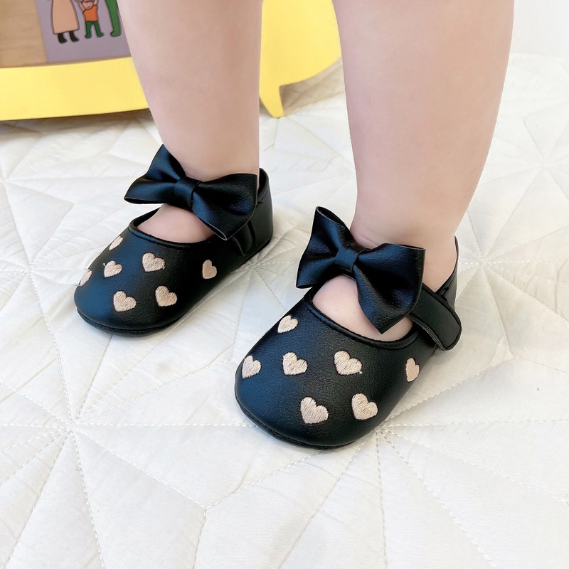 Giày đế mềm chất liệu cotton chống trượt cho bé sơ sinh