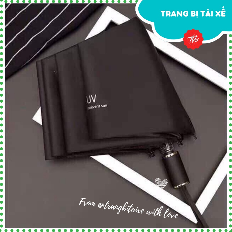 Ô che mưa ô tô, ô che nắng ngoài trời tốt cho các bác tài xế lúc xuống xe ô dù gấp gọn bỏ túi chống tia UV 2 lớp.