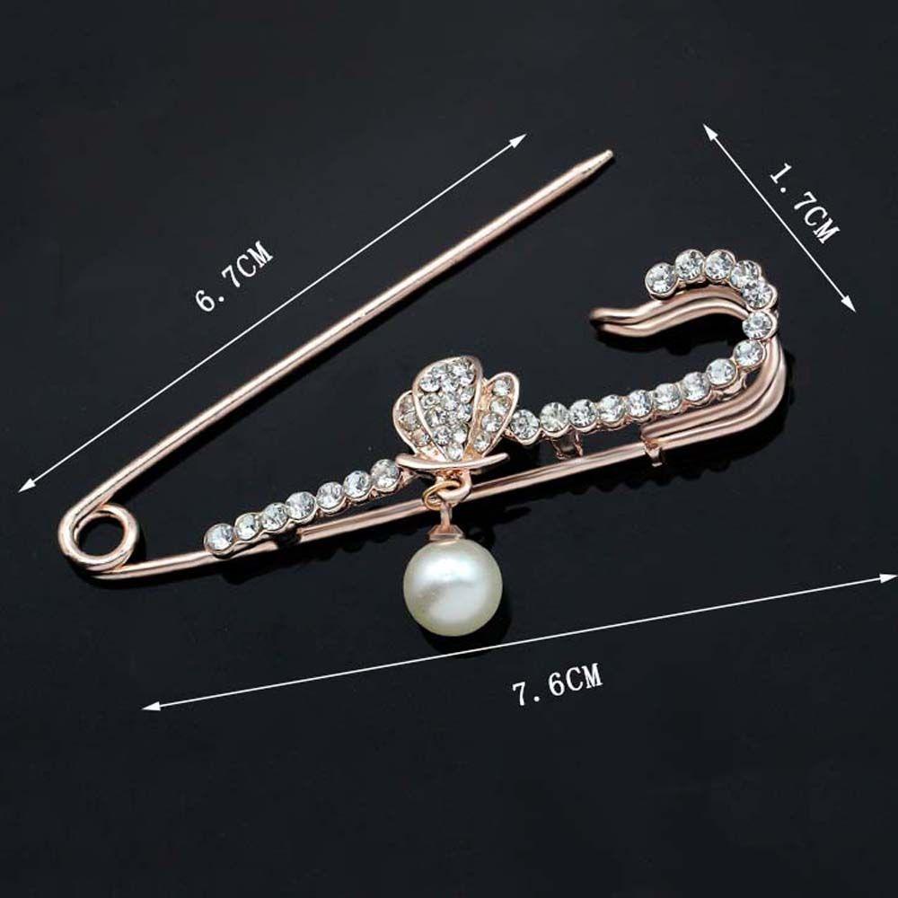 Ghim Cài Khăn Choàng / Nơ Bằng Hợp Kim Tráng Men Thanh Lịch Thời Trang|Trang Sức Vòng Cổ