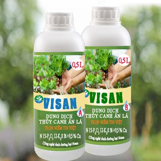 COMBO 5 CẶP LÁ - PHA 250 LÍT 1000 PPM