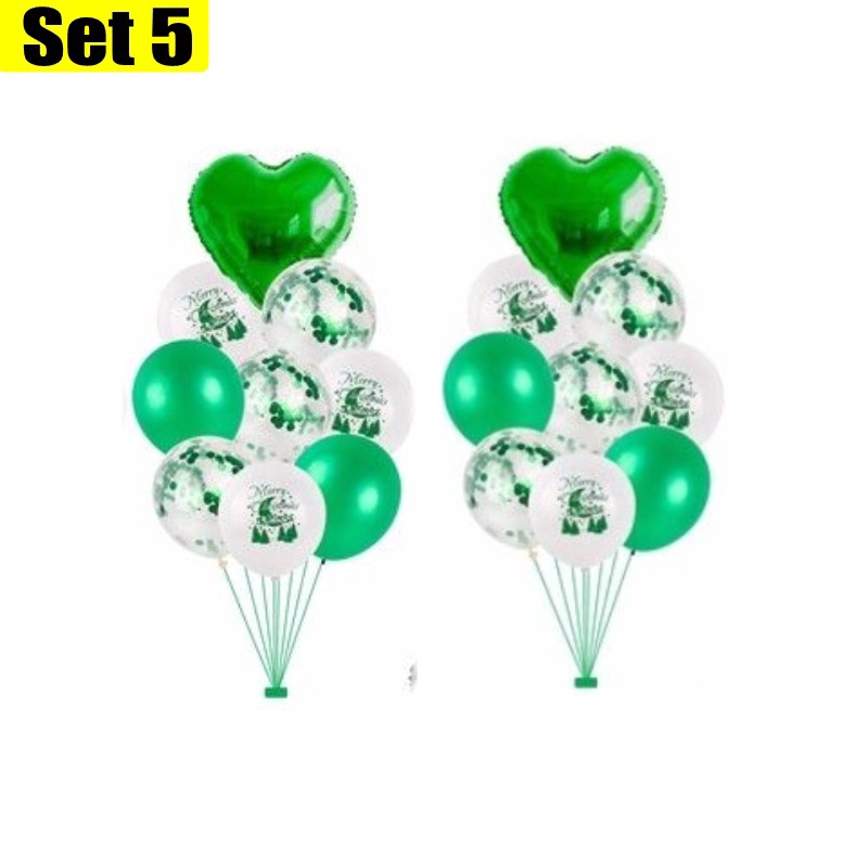 Set 18 bong bóng màu sắc trang trí tiệc tùng 12&quot;