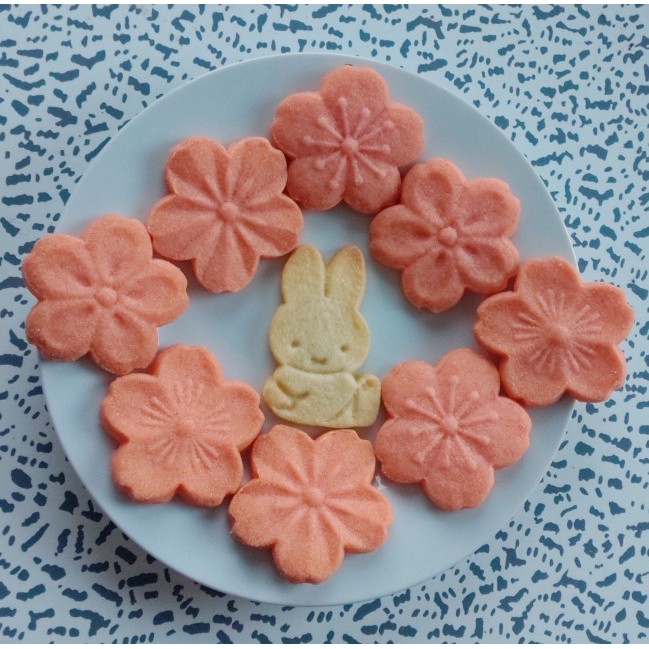 Bộ 5 Khuôn Cắt Bánh Quy Hình Hoa Anh Đào