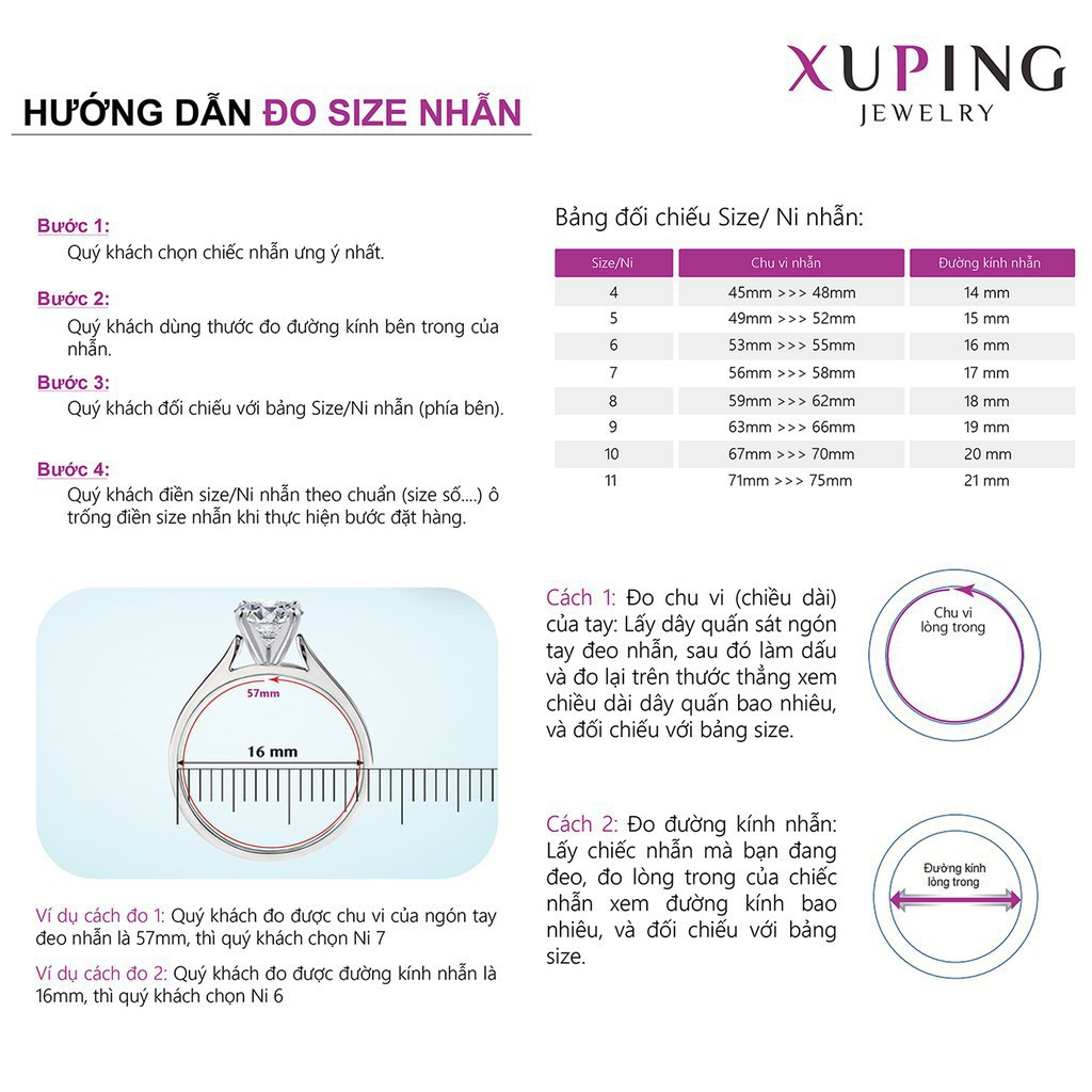 Nhẫn Nữ Mạ Vàng 23K, Đính Đá Sang Trọng - XPN06