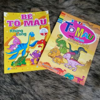 Tập tô màu Khủng Long