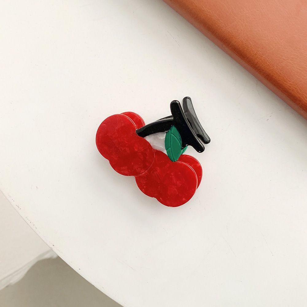 TWINKLE Kẹp Tóc Móng Vuốt Hình Hoa Hồng Lấp Lánh Bằng Acrylic Dễ Thương Cho Nữ